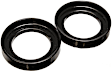 16.6103G Coil Spring Insulator - Black, Polyurethane, Direct Fit, Set of 2