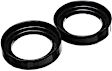 16.6104G Coil Spring Insulator - Black, Polyurethane, Direct Fit, Set of 2