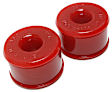16.7106R Trailing Arm Bushing - Red, Polyurethane, Direct Fit, Set of 2