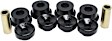 16.8102G Shock Bushing - Black, Polyurethane, 2-Piece, Direct Fit, Set of 4