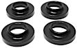 2.6103G Coil Spring Insulator - Black, Polyurethane, Direct Fit, Set of 2