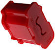3.1112R Torque Rod Bushing - Red, Polyurethane, Direct Fit