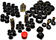 3.18102G Master Bushing Kit - Black, Polyurethane, Direct Fit, Kit