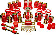 3.18111R Master Bushing Kit - Red, Polyurethane, Direct Fit, Kit
