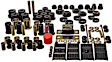 3.18119G Master Bushing Kit - Black, Polyurethane, Direct Fit, Kit