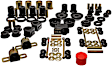 3.18130G Master Bushing Kit - Black, Polyurethane, Direct Fit, Kit