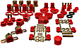 3.18130R Master Bushing Kit - Red, Polyurethane, Direct Fit, Kit