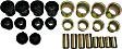 3.3161G Front, Driver and Passenger Side Control Arm Bushing, Set