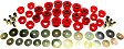 3.4141R Direct Fit Body Mount Kit, Kit