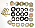 1967 Pontiac Firebird - Body Mount Kit, Complete Body/Subframe Mount