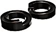 3.6115G Coil Spring Insulator - Black, Polyurethane, Direct Fit, Set of 2