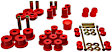 1973 Ford Mustang - Master Bushing Kit - Red, Polyurethane, Direct Fit, Kit