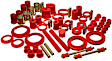 4.18113R Master Bushing Kit - Red, Polyurethane, Direct Fit, Kit