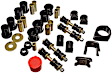 4.18117G Master Bushing Kit - Black, Polyurethane, Direct Fit, Kit