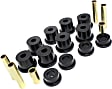 4.2121G Leaf Spring Bushing - Black, Polyurethane, Direct Fit, 2-spring-and-shackle set