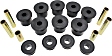 4.2121G Leaf Spring Bushing - Black, Polyurethane, Direct Fit, 2-spring-and-shackle set