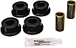 4.2131G Leaf Spring Bushing - Black, Polyurethane, Direct Fit, 2-shackle-eye set