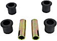 Leaf Spring Bushing - Black, Polyurethane, Direct Fit, 2-shackle-eye set