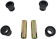 Leaf Spring Bushing - Black, Polyurethane, Direct Fit, 2-shackle-eye set