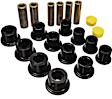 4.2148G Leaf Spring Bushing - Black, Polyurethane, Direct Fit, 2-spring-and-shackle set