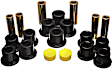 4.2149G Leaf Spring Bushing - Black, Polyurethane, Direct Fit, 2-spring-and-shackle set