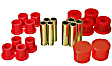 4.2157R Leaf Spring Plate Bushing - Red, Polyurethane, Direct Fit