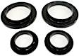 4.6101G Coil Spring Insulator - Black, Polyurethane, Direct Fit, Set of 4