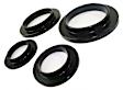 4.6101G Coil Spring Insulator - Black, Polyurethane, Direct Fit, Set of 4