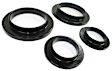 4.6101G Coil Spring Insulator - Black, Polyurethane, Direct Fit, Set of 4