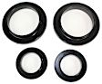 4.6101G Coil Spring Insulator - Black, Polyurethane, Direct Fit, Set of 4