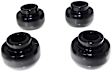 4.7107G Radius Arm Bushing - Black, Polyurethane, Direct Fit, Kit