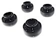 4.7107G Radius Arm Bushing - Black, Polyurethane, Direct Fit, Kit