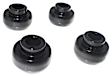 4.7107G Radius Arm Bushing - Black, Polyurethane, Direct Fit, Kit