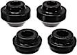 4.7109G Radius Arm Bushing - Black, Polyurethane, Direct Fit, Kit