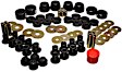 5.18101G Master Bushing Kit - Black, Polyurethane, Direct Fit, Kit