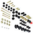 1976 Dodge Dart - Master Bushing Kit - Black, Polyurethane, Direct Fit, Kit
