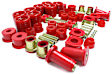 5.18109R Master Bushing Kit - Red, Polyurethane, Direct Fit, Kit