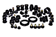 2002 Toyota 4Runner - Master Bushing Kit - Black, Polyurethane, Direct Fit, Kit
