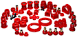 2000 Toyota 4Runner - Master Bushing Kit - Red, Polyurethane, Direct Fit, Kit