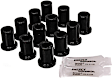 8.2105G Leaf Spring Bushing - Black, Polyurethane, Direct Fit, 2-spring-and-shackle set