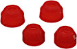 9.13128R Ball Joint Boot - Red, Polyurethane, Direct Fit