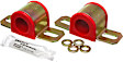 9.5112R Sway Bar Bushing - Red, Polyurethane, Universal, Set of 2, 28.5 mm Sway Bar Diameter