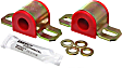 9.5120R Sway Bar Bushing - Red, Polyurethane, Universal, Set of 2, 16 mm Sway Bar Diameter