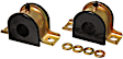 9.5181G Sway Bar Bushing - Black,, Set of 2, 1 mm Sway Bar Diameter