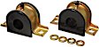 9.5183G Sway Bar Bushing - Black,, Set of 2, 1.25 in. Sway Bar Diameter