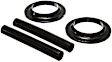 9.6102G Coil Spring Insulator - Black, Polyurethane, Direct Fit, Set of 4