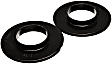 9.6116G Coil Spring Insulator - Black, Polyurethane, Universal, Set of 2