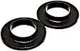 9.6118G Coil Spring Insulator - Black, Polyurethane, Universal, Set of 2