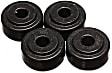 9.8101G Shock Bushing - Black, Polyurethane, 1-Piece, Universal, Set of 4