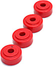 9.8101R Shock Bushing - Red, Polyurethane, 1-Piece, Universal, Set of 4